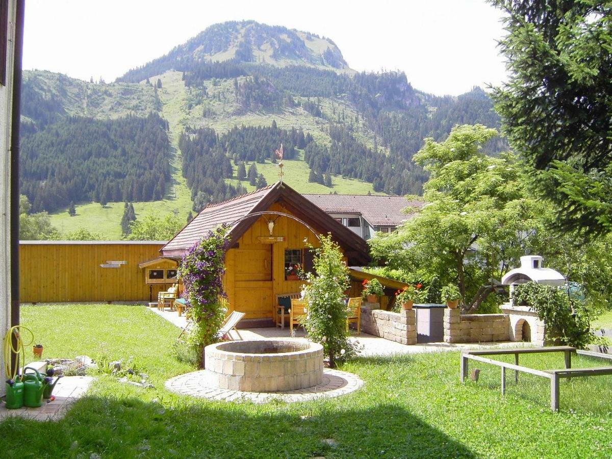 Wohlfühl-Ferienwohnungen Schneider Bad Hindelang Exterior foto